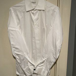 Suitsupply White Twill Slim Fit Shirt